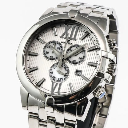 Murex Swiss 45mm Chronograph Watch Stainless Steel Quartz 5 ATM MUC512