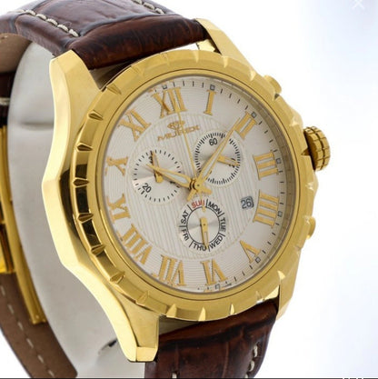 Murex Swiss 46mm Chronograph Quartz Watch Date SubDay 3ATM ISC832