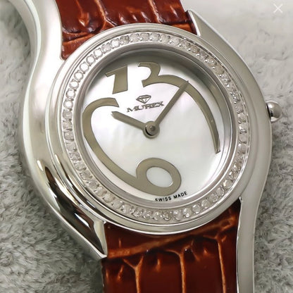 Murex Swiss Diamond Watch 32mm Stainless Steel 3ATM 60 SI Diamonds 0.34ct RSL722