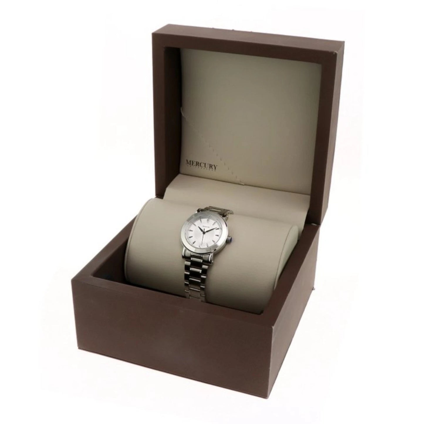 Mercury Swiss Watch Womens 35mm Stainless Steel Quartz 5ATM ME295