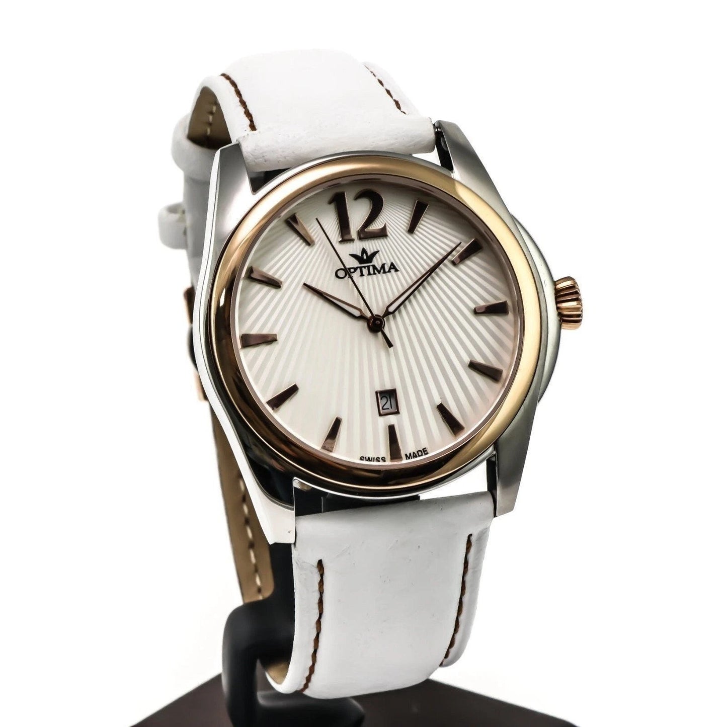 Optima • Swiss Watch • Stainless Steel • 44mm • Quartz • 3ATM • OSM247