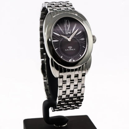 Murex Swiss Watch 32mm Stainless Steel Quartz Black Mother Of Pearl 5ATM RSL949