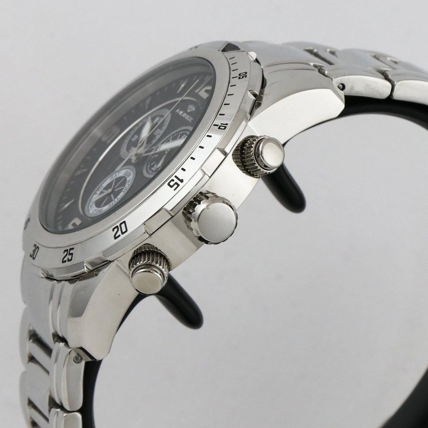 Murex Swiss 45mm Chronograph Watch Stainless Steel Quartz 5 ATM• MUC508