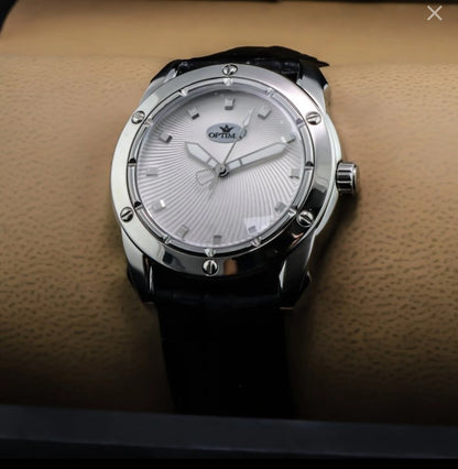 Optima Swiss Watch 38mm Stainless Steel Quartz 5ATM OSL293