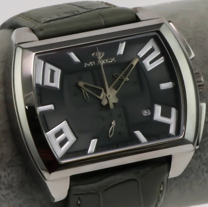 Murex• Swiss Chronograph Watch Stainless Steel Quartz 47.5x43.85mm ISC675