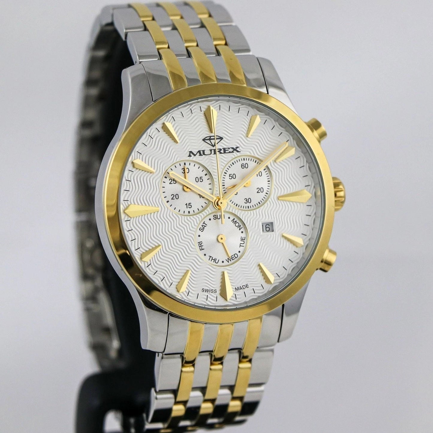 Murex • Swiss Chronograph Watch • Stainless Steel • Quartz • 44.5mm • MUC595
