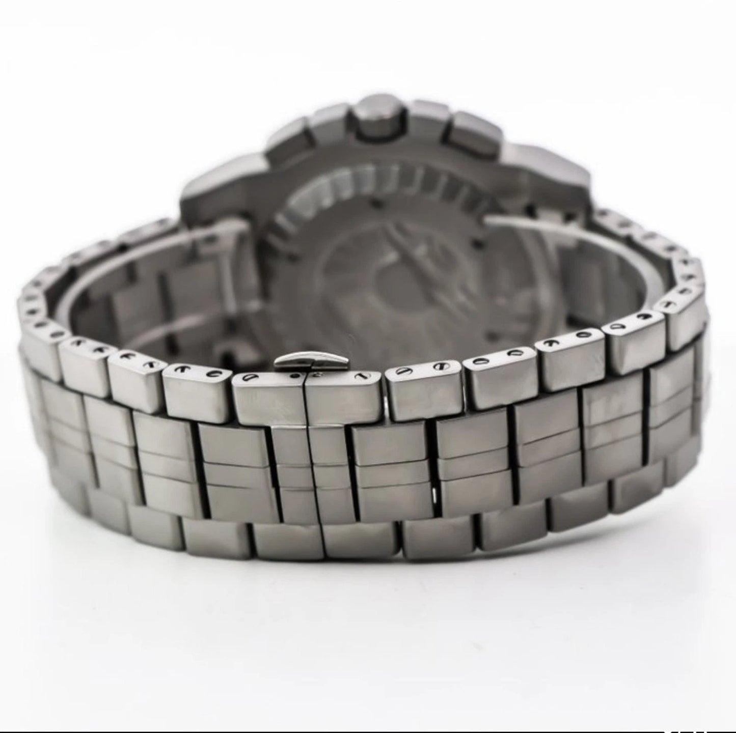 Mercury Swiss 44mm Stainless Steel Quartz Chronograph Watch 5ATM • ME10225