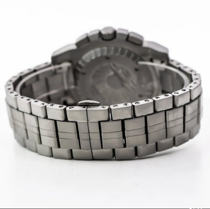 Mercury Swiss 44mm Stainless Steel Quartz Chronograph Watch 5ATM • ME10225