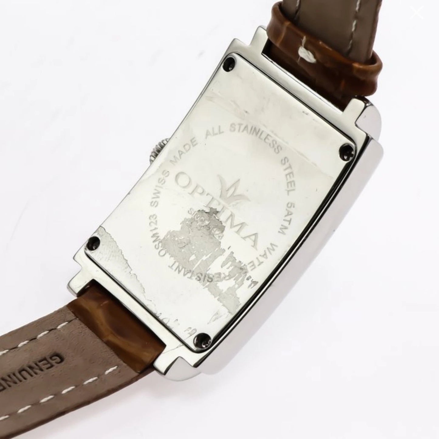 Optima Swiss Watch 29x40mm Stainless Steel Quartz 5 OSM123