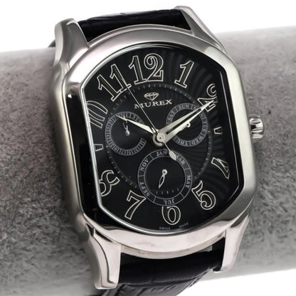 Murex Swiss Watch 39mm Quartz Stainless Steel Calendar Subdials FSM790