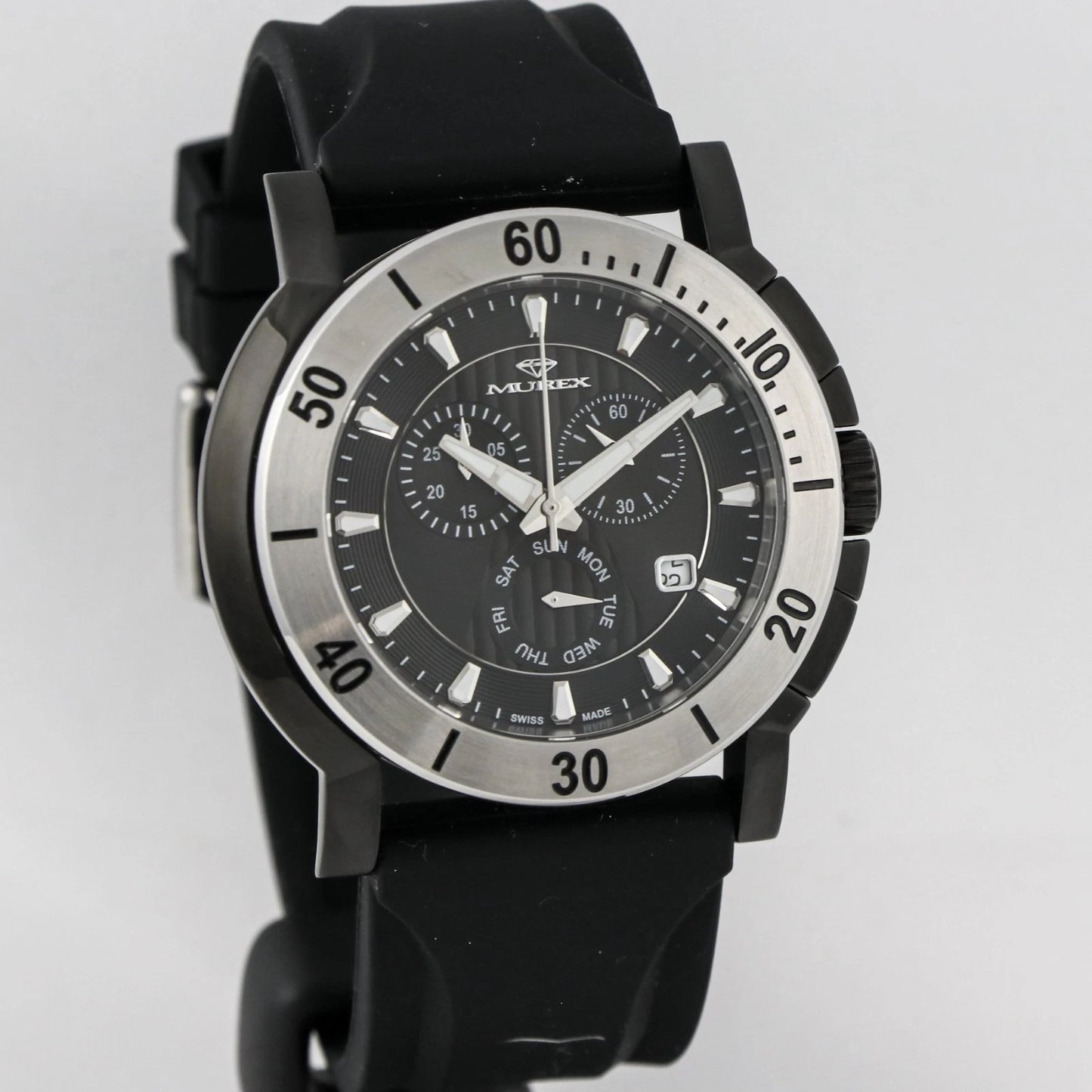 Murex • Swiss Chronograph Watch • Stainless Steel • Quartz • 48mm • MUC578