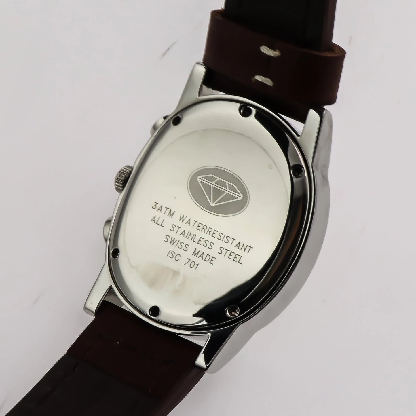 MUREX Swiss Watch Stainless Steel Quartz 41.85x50mm 3ATM ISC701