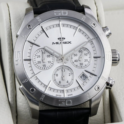 Murex • Swiss Chronograph Watch• Stainless Steel • Quartz • 46mm • 5ATM • MUC569