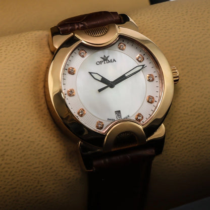 Optima • Swiss Watch • Stainless Steel • 40mm • Quartz • 3ATM • OSL233