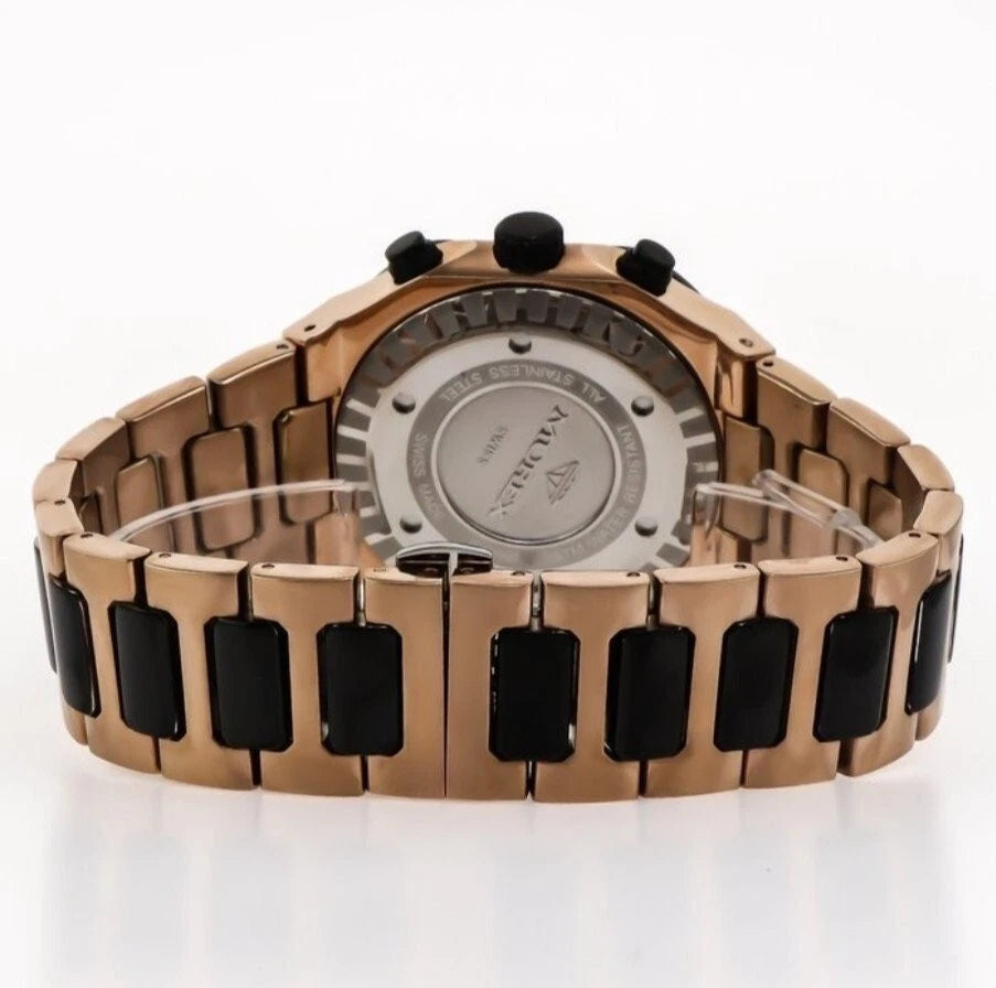 Murex Swiss Chronograph Quartz Watch Chocolate Date SubDay 3ATM ISC880