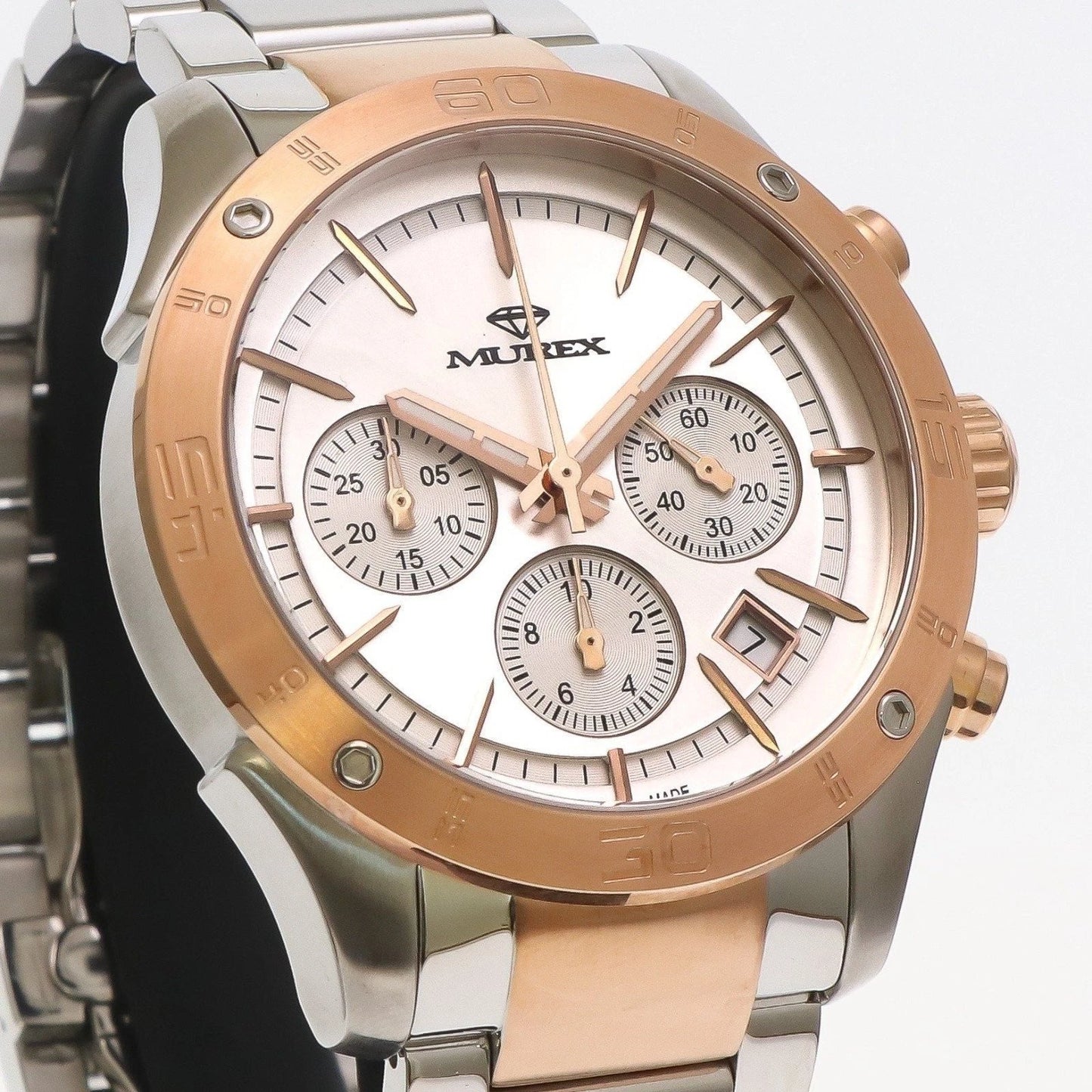 Murex • Swiss Chronograph Watch• Stainless Steel • Quartz • 46mm • 5ATM • MUC569