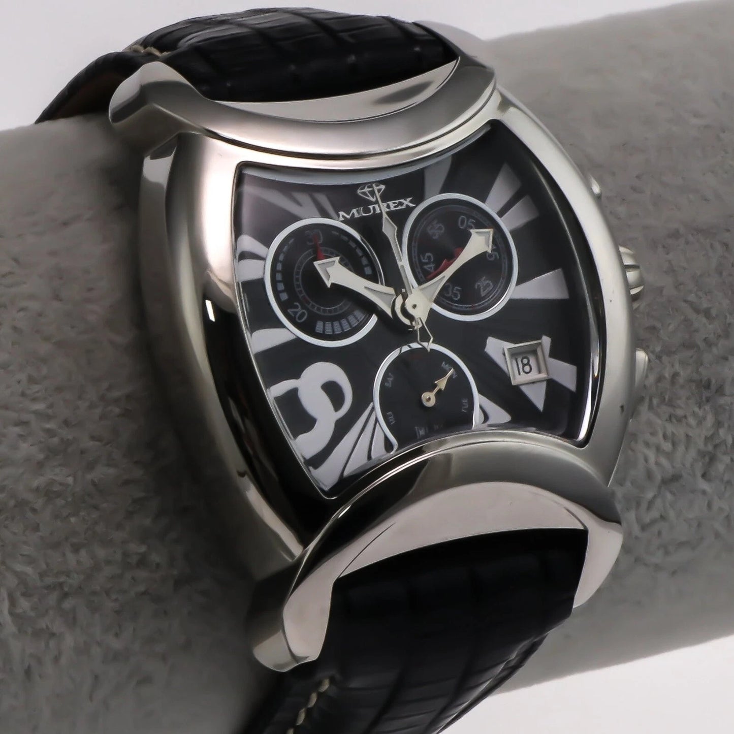 MUREX 41.5x47.6mm Swiss Chronograph Watch Quartz Date 3 ATM ISC791