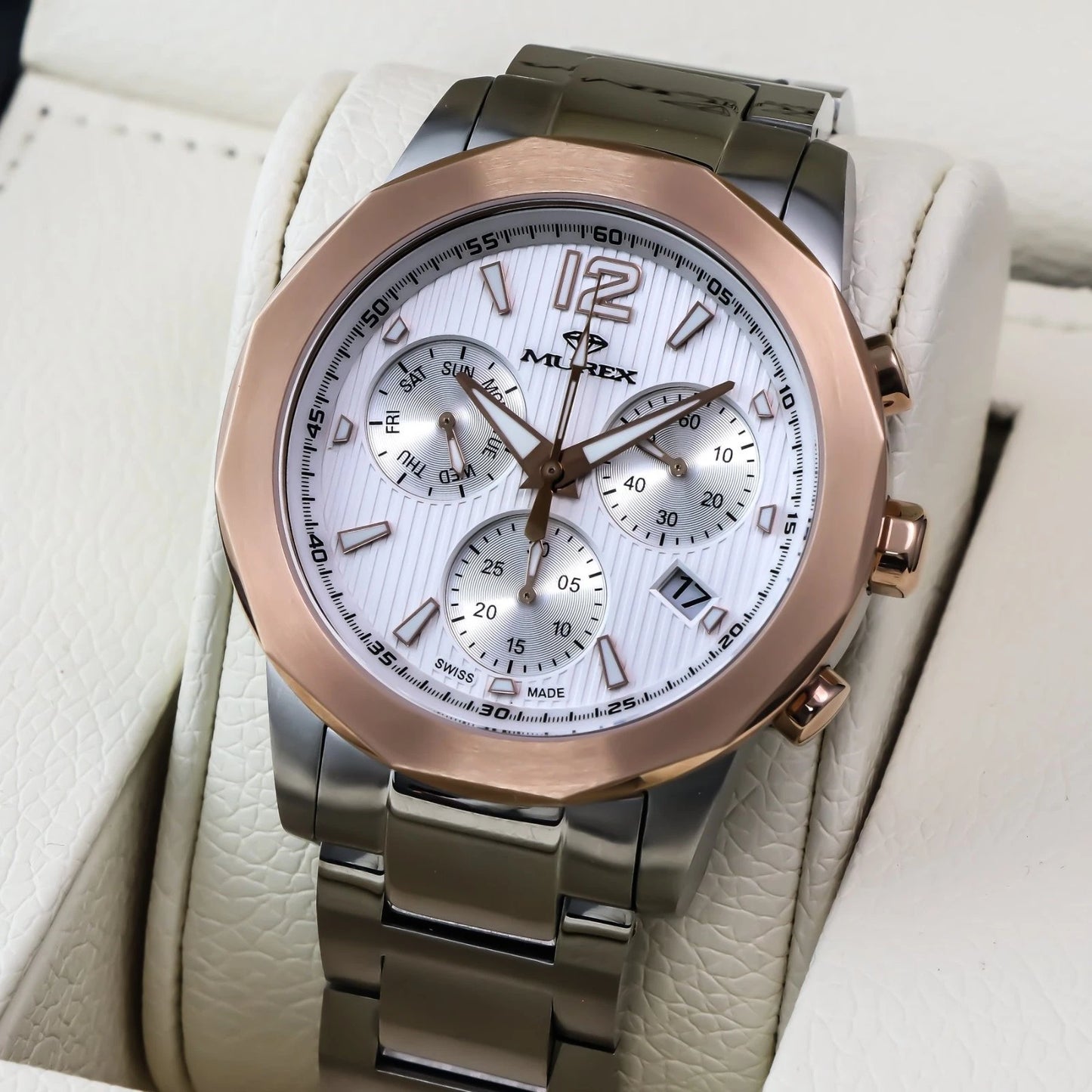 Murex • Swiss Chronograph Watch • Quartz • 44.7mm • 5ATM • MUC605