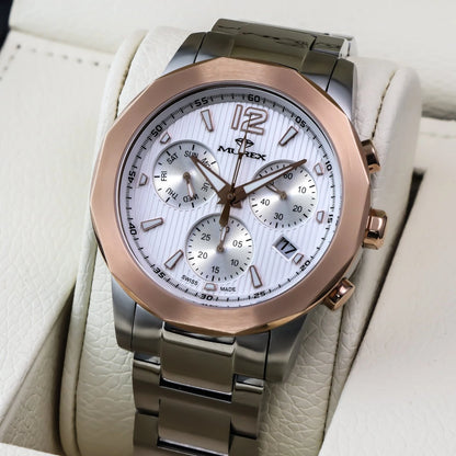 Murex • Swiss Chronograph Watch • Quartz • 44.7mm • 5ATM • MUC605