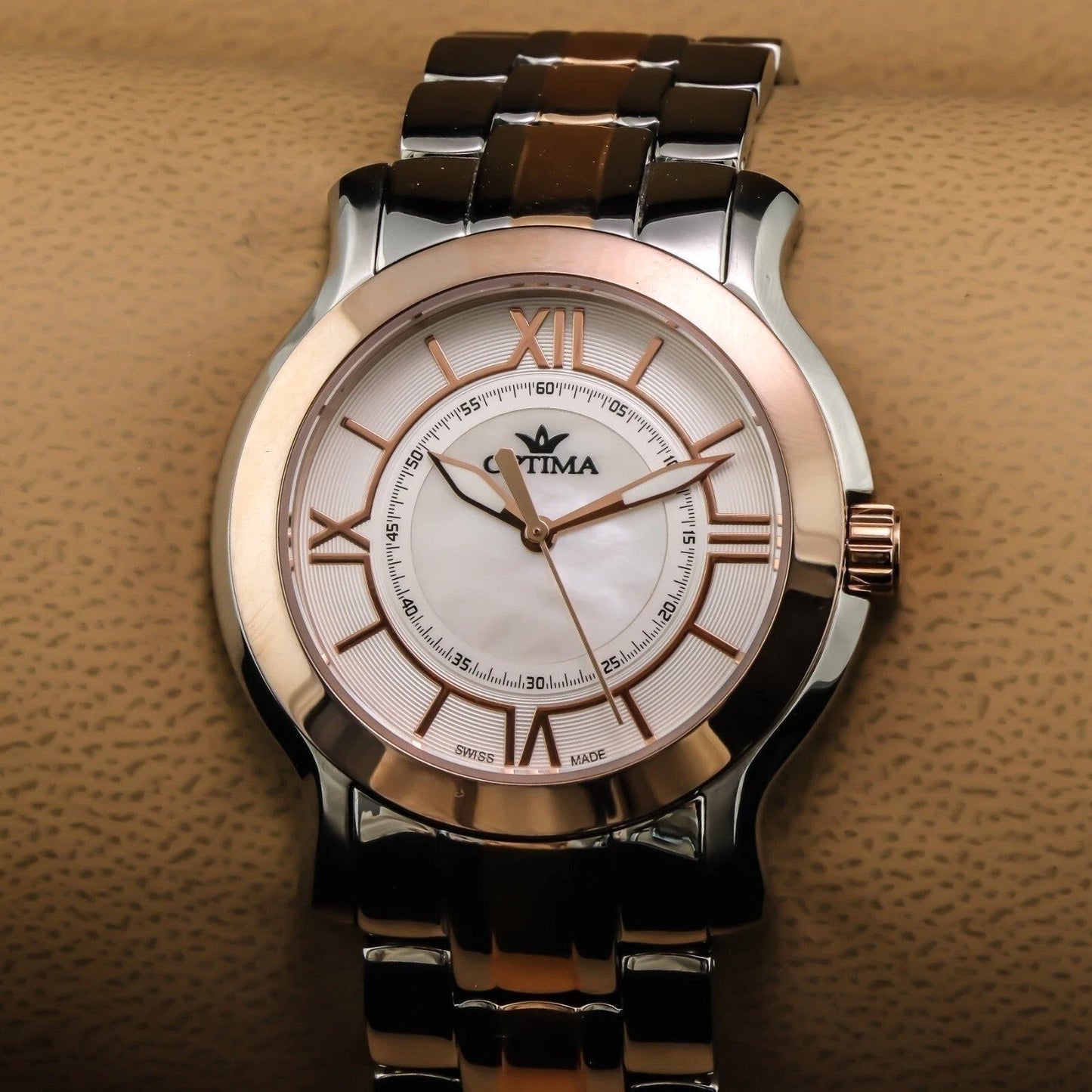 Optima • Swiss Watch • Stainless Steel • 38mm • Quartz • 5ATM • OSL267