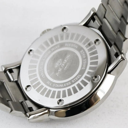 Murex • Swiss Chronograph Watch • Stainless Steel Quartz MUC578 • Date SubDay