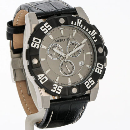 Mercury Swiss Chronograph Stainless Steel Quartz Watch ME10225