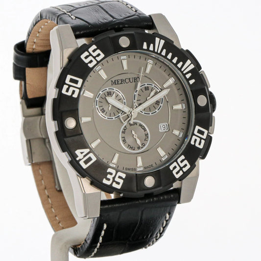 Mercury Swiss Chronograph Stainless Steel Quartz Watch ME10225