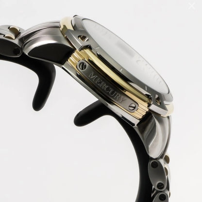 Mercury Swiss Watch 38.5mm Stainless Steel & PVD Gold Quartz 10ATM ME10240
