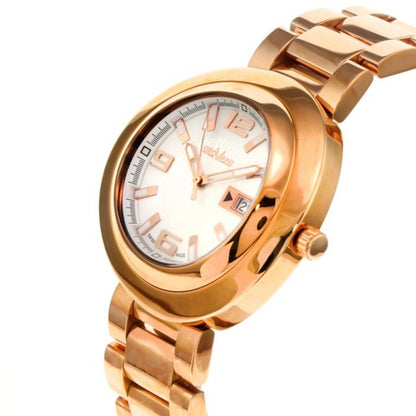 Geovani Swiss 44mm Stainless Steel PVD Rose Gold Quartz Watch 3ATM GOB511