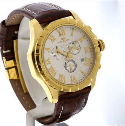 Murex Swiss 46mm Chronograph Quartz Watch Date SubDay 3ATM ISC832