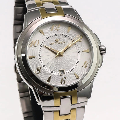 Optima • Swiss Watch • Stainless Steel • 45mm • Quartz • 3ATM • OSM326