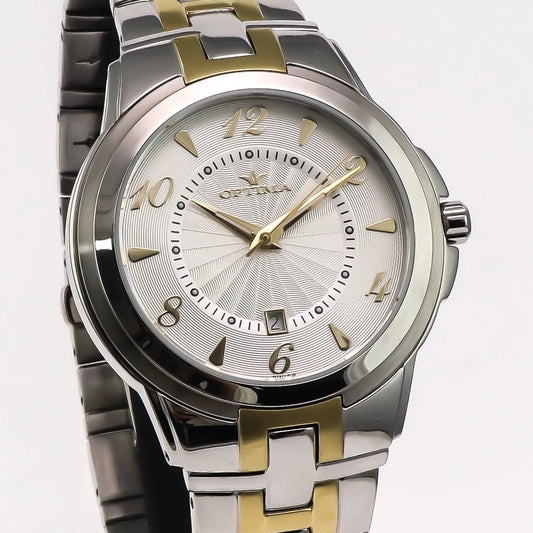 Optima • Swiss Watch • Stainless Steel • 45mm • Quartz • 3ATM • OSM326