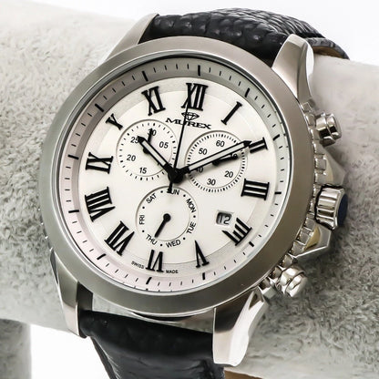 Murex Swiss 47mm Chronograph Watch Stainless Steel Quartz 5 ATM MUC539