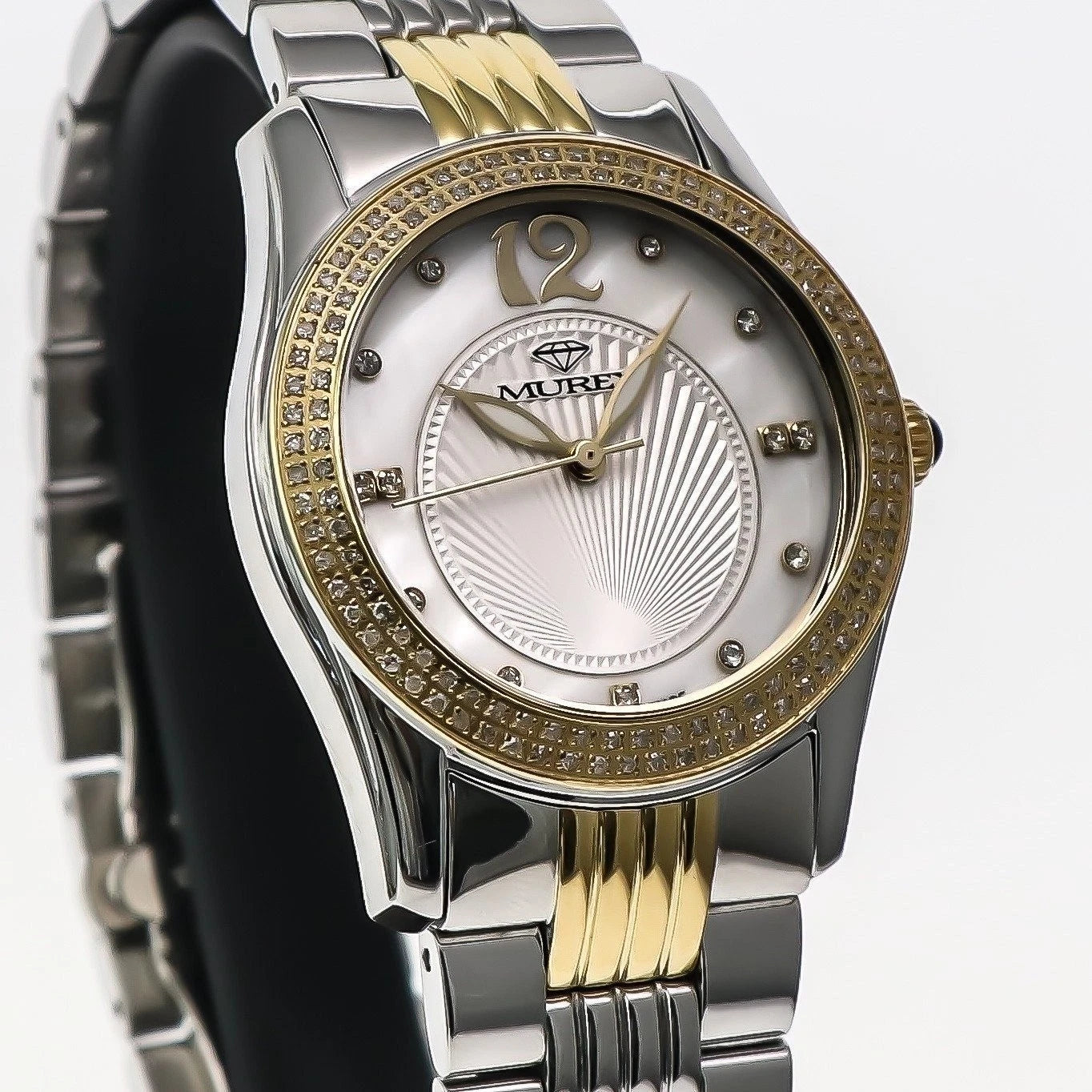 Murex • Swiss Diamond Watch • 126 SI Real White Diamonds 0.7ct • 36mm • MUL536