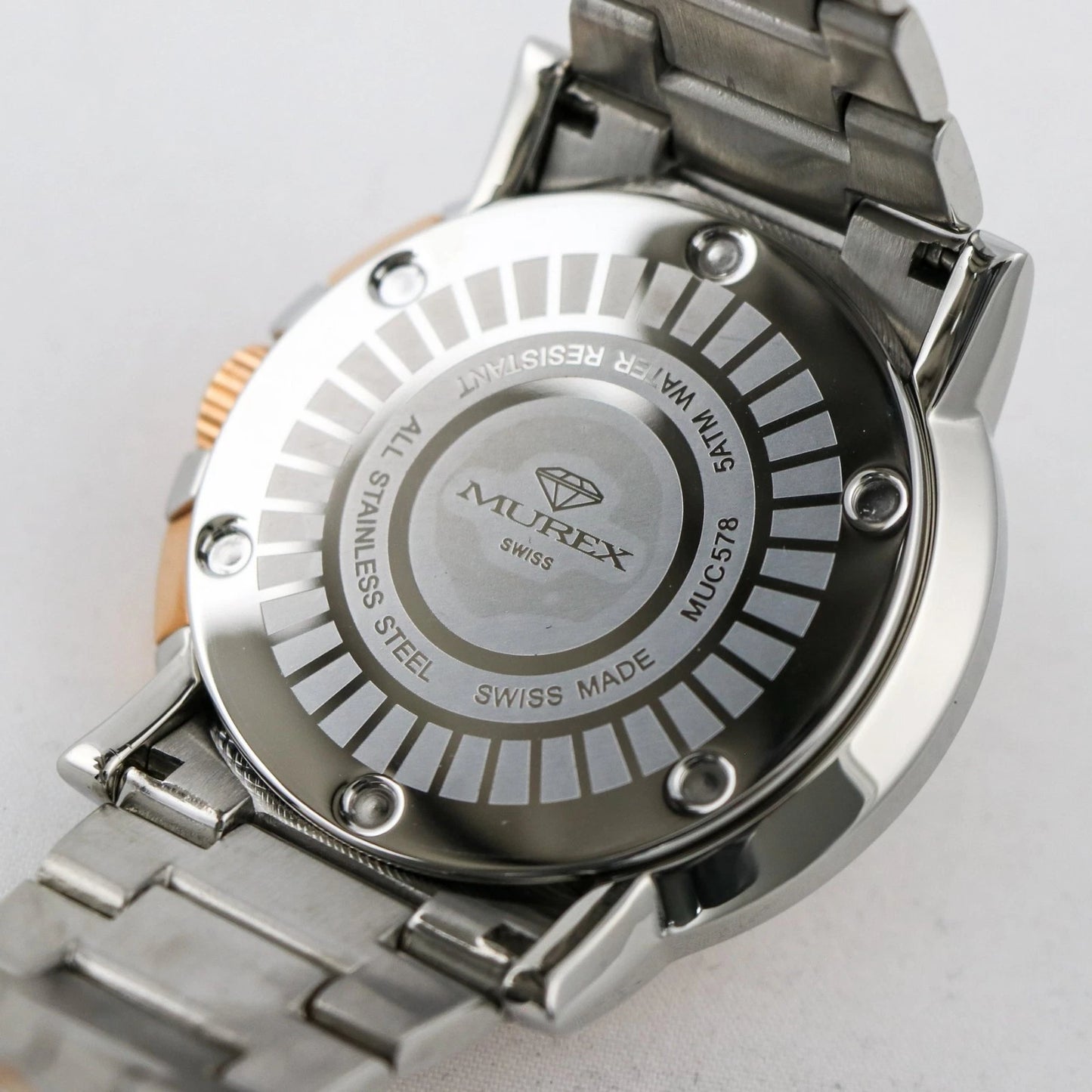 Murex • Swiss Chronograph Watch • Stainless Steel • Quartz • 48mm • MUC578