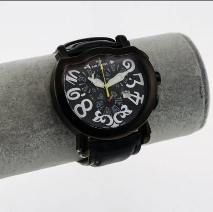 MUREX Swiss Chronograph Stainless Steel Quartz Watch 42.5x52mm 3ATM ISC792