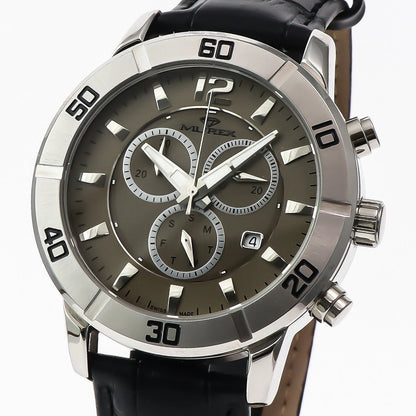 Murex Swiss 45mm Chronograph Watch Stainless Steel Quartz 5 ATM• MUC526