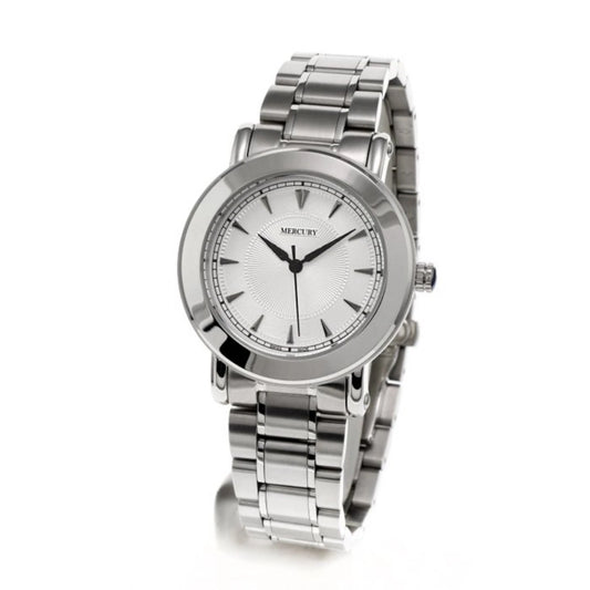 Mercury Swiss Watch Womens 35mm Stainless Steel Quartz 5ATM ME295