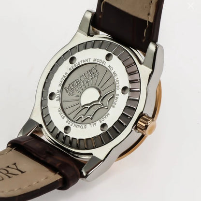 Mercury Swiss Watch 36mm Stainless Steel & PVD Rose Gold Quartz 5ATM ME10230