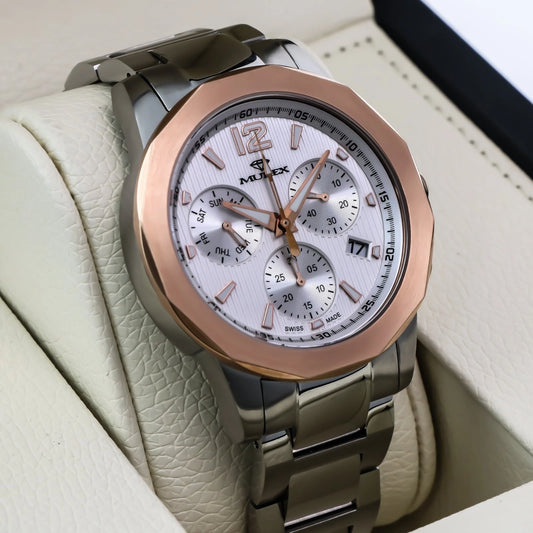 Murex • Swiss Chronograph Watch • Quartz • 44.7mm • 5ATM • MUC605