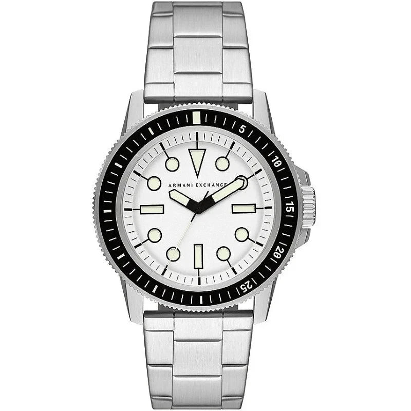 Armani Exchange Men Watch • Stainless Steel • 42mm • Quartz • 5ATM • AX1853