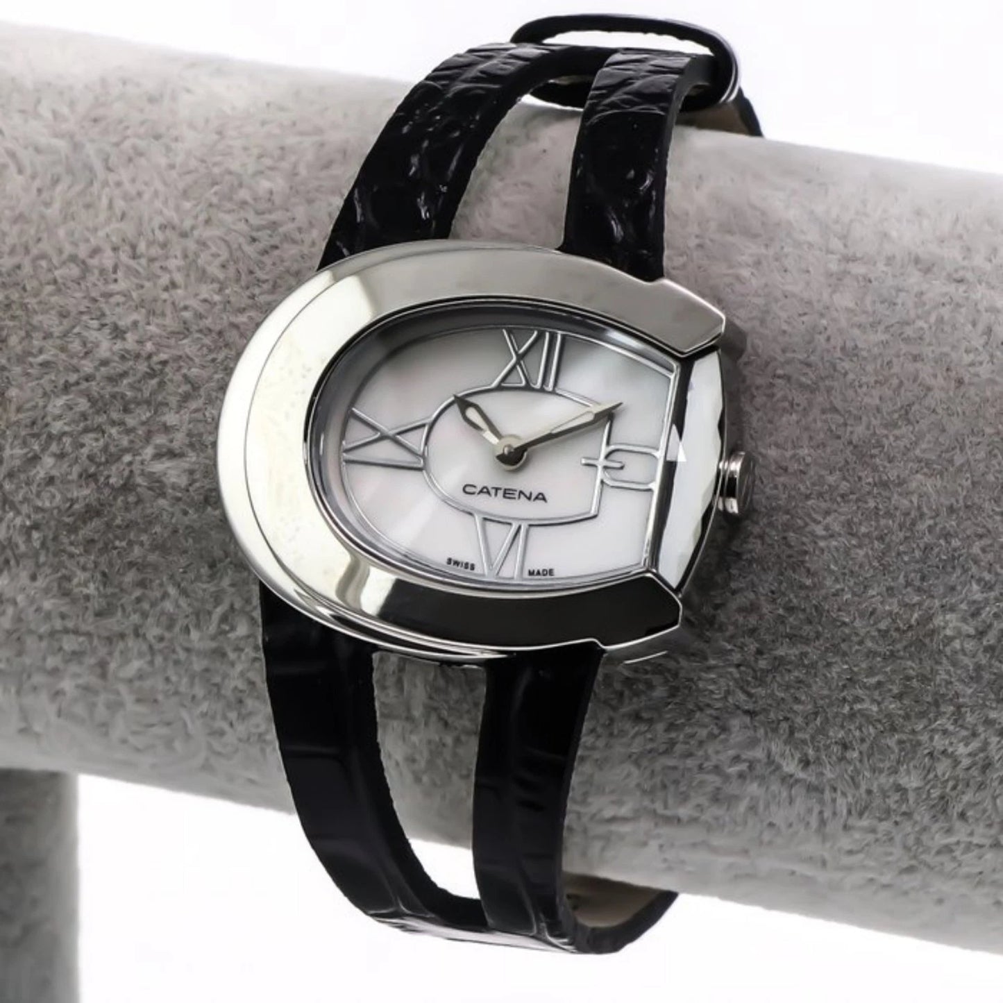 Catena 37mm Swiss Quartz Ronda Womens Watch Saphire 5ATM B001SCR11