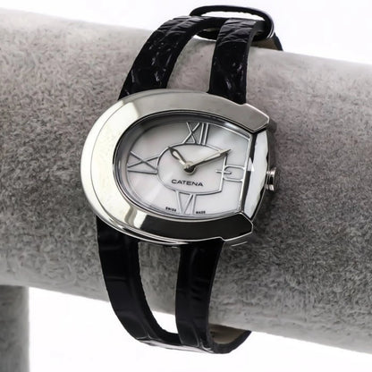 Catena 37mm Swiss Quartz Ronda Womens Watch Saphire 5ATM B001SCR11