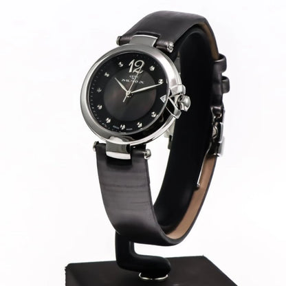 Murex Swiss Watch 32mm Stainless Steel Quartz Black Mother Of Pearl 5ATM MUL549