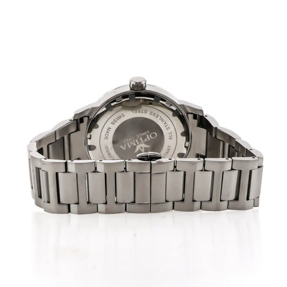 Optima • Swiss Watch • Stainless Steel • 47.5mm • Quartz • 5ATM • OSM433