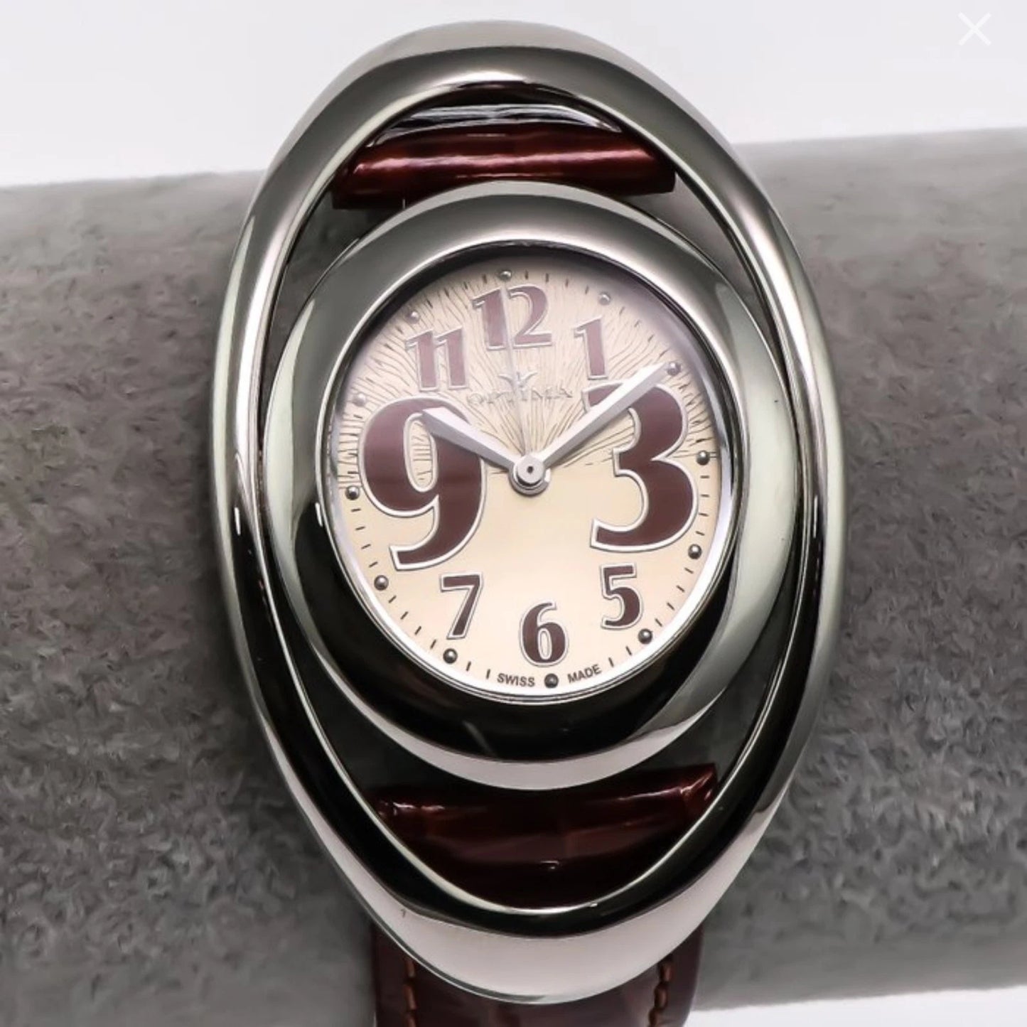 Optima Swiss 36mm Stainless Steel Quartz Womens Watch 3ATM OSL133