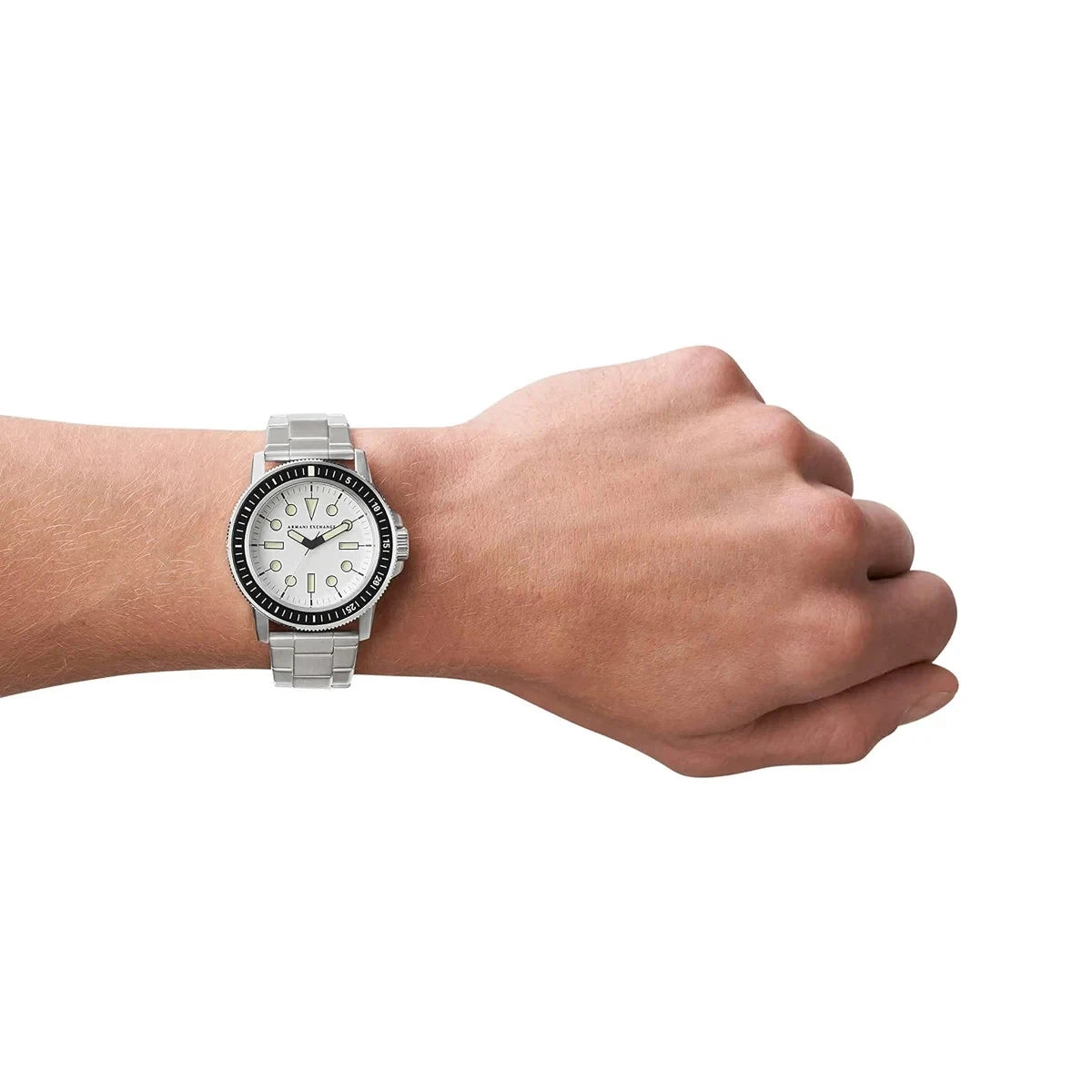 Armani Exchange Men Watch • Stainless Steel • 42mm • Quartz • 5ATM • AX1853