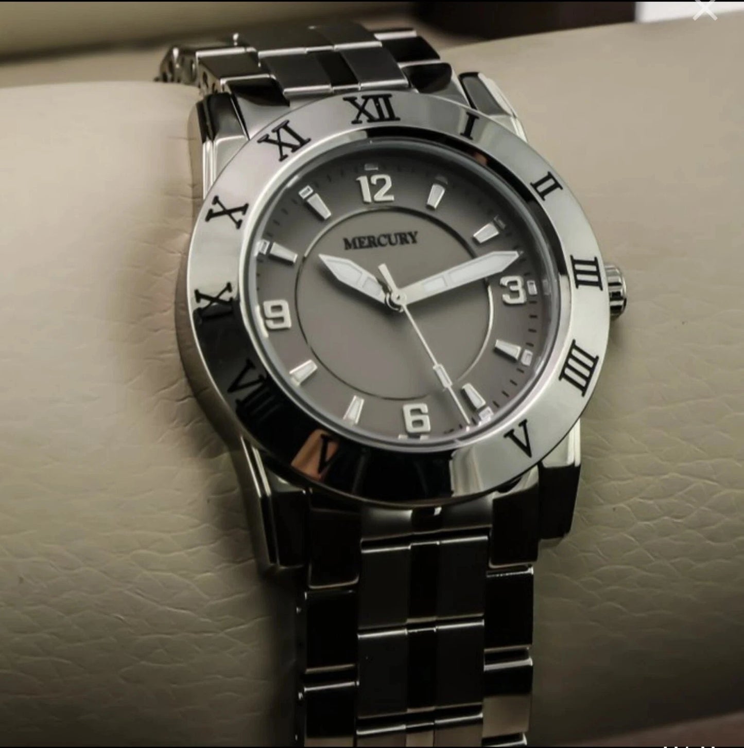 Mercury • Swiss Watch • Stainless Steel Quartz • 36mm • 5ATM • ME10230