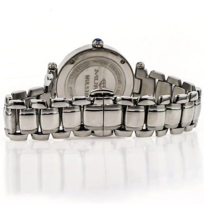 Murex • Swiss Watch • Stainless Steel • 37mm • Quartz • 3ATM • MUL538 Gem Inlaid