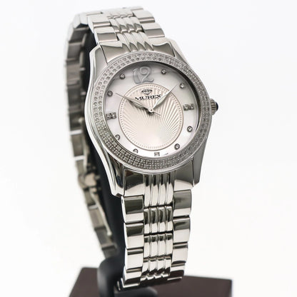 Murex • Swiss Diamond Watch • 126 SI Real White Diamonds 0.7ct • 36mm • MUL536